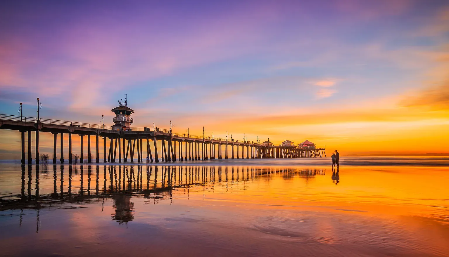 Huntington Beach sunset